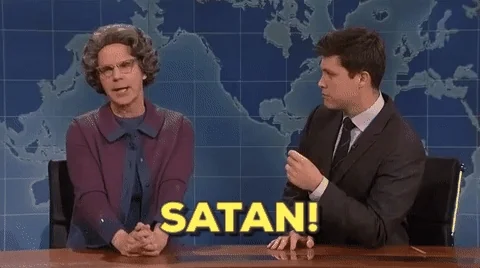 church lady snl GIF by Saturday Night Live