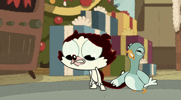 gross out the bagel and becky show GIF by Radical Sheep