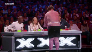 das supertalent disgust GIF by The Human Tackboard