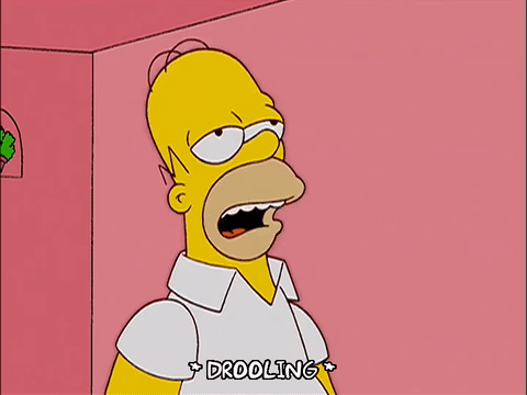 Homer Simpson hambriento GIF - Find & Share on GIPHY