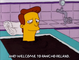 Season 3 Bath Tub GIF by The Simpsons