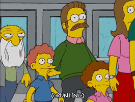 Season 17 Waiting GIF by The Simpsons