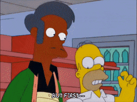 homer simpson lick GIF