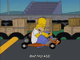 Episode 12 Go Kart GIF by The Simpsons