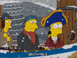 Freezing Episode 18 GIF by The Simpsons