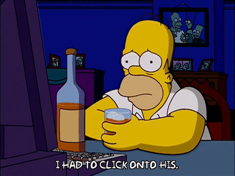 Homer Simpson Drinking GIF - Find & Share on GIPHY