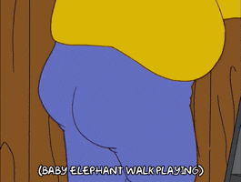 homer belly dancer