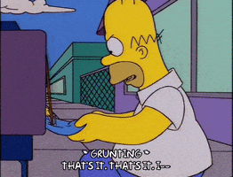 Season 7 Ugh GIF by The Simpsons