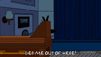 Episode 8 Coffin GIF by The Simpsons