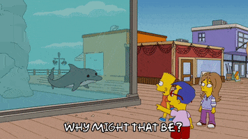 Shocked Episode 17 GIF by The Simpsons