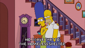 Sad Episode 18 GIF by The Simpsons