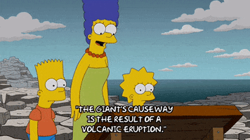 Image result for simpsons giant's causeway