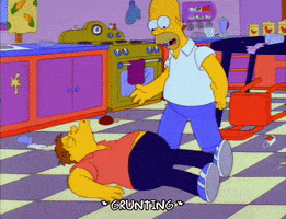 Drunk Season 3 GIF by The Simpsons