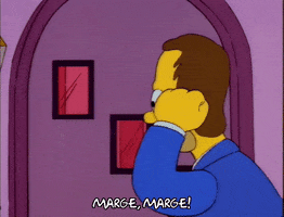 Knocking Season 3 GIF by The Simpsons
