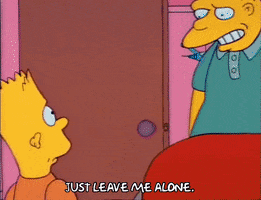 Asking Season 3 GIF by The Simpsons