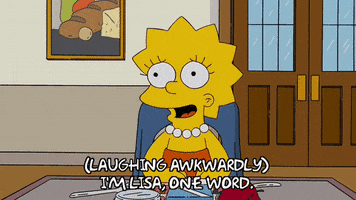 Awkward Lisa Simpson GIF by The Simpsons