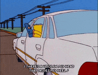 Driving Bart Simpson Gif Find Share On Giphy Driving Bart Simpson Gif Find Share On Giphy