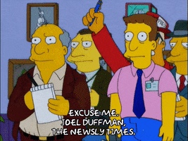 Episode 15 Reporter GIF by The Simpsons
