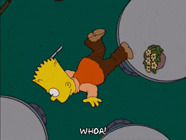Floating Episode 18 GIF by The Simpsons
