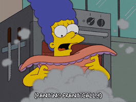 scared marge simpson GIF