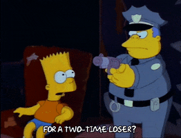 Threatening Season 3 GIF by The Simpsons