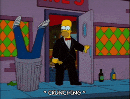 Drunk Season 3 GIF by The Simpsons