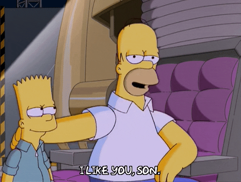 Episode 9 Hug GIF by The Simpsons - Find & Share on GIPHY