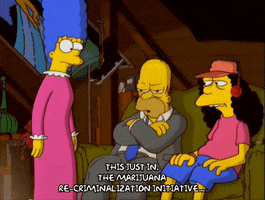 looking up homer simpson GIF