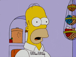 not knowing homer simpson GIF