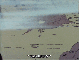 Season 2 Explosion GIF by The Simpsons
