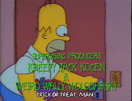 Season 3 Halloween GIF by The Simpsons