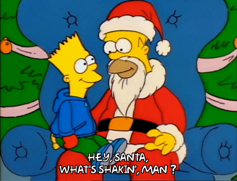 Season 1 Christmas GIF by The Simpsons - Find & Share on GIPHY