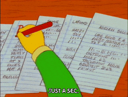 Grading Season 3 GIF by The Simpsons