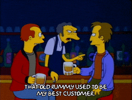 Leaning Season 3 GIF by The Simpsons