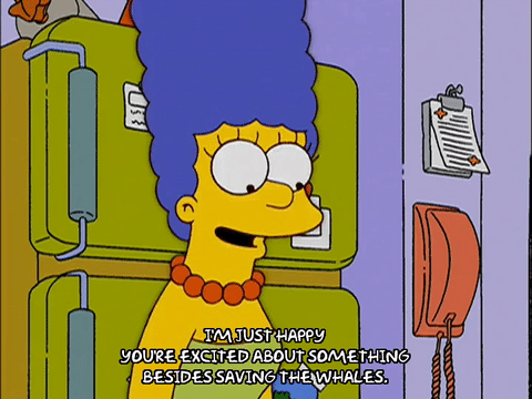 Happy Marge Simpson GIF - Find & Share on GIPHY