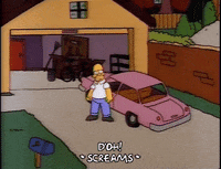 Homer Simpson Car Gif Find Share On Giphy