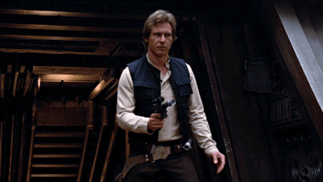 Image result for han solo gif