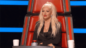 christina aguilera yes GIF by The Voice