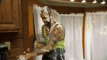 food fight cmt GIF by Redneck Island