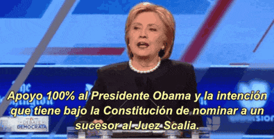 democratic debate 2016 GIF by Univision Noticias