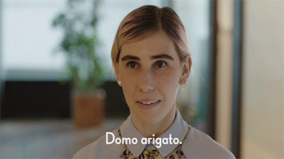 Japan Shoshanna Girls GIF by Girls on HBO