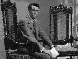 Classic Film Shrug GIF by Warner Archive