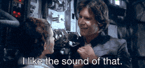 Han Solo Happiness GIF by Star Wars