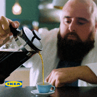 sleepy coffee GIF by IKEA Nederland