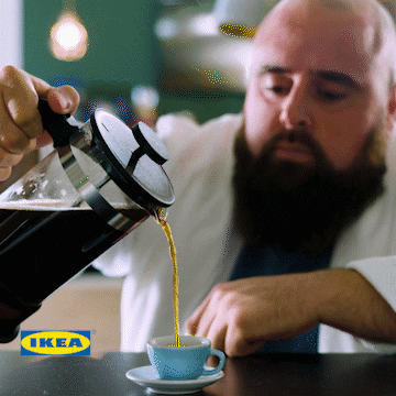sleepy coffee GIF by IKEA Nederland