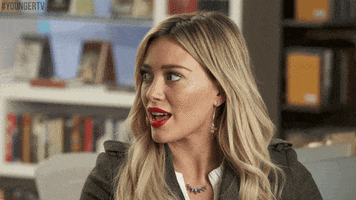 shocked hilary duff GIF by YoungerTV