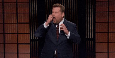 James Corden Eating GIF by The Late Late Show with James Corden