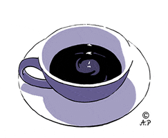 Cup Of Coffee GIF by Aurelie Pollet