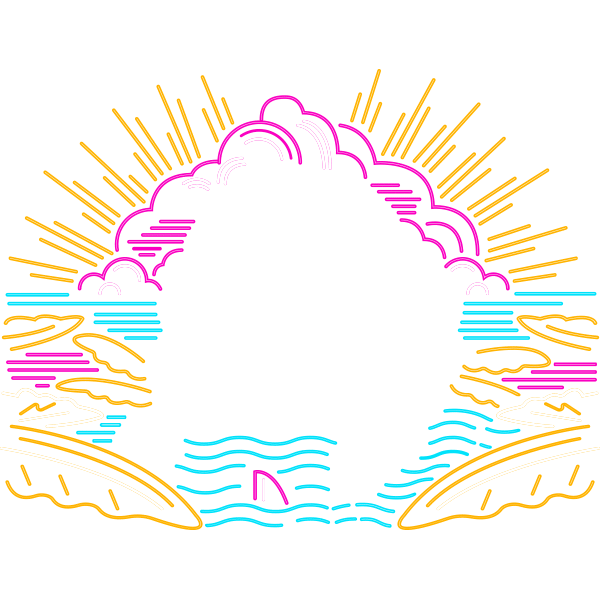 Bayfront Park Miami Sticker