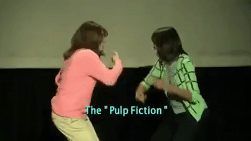 pulp fiction dancing GIF by Obama
